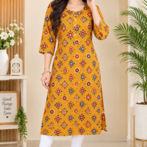 A- Gulshan Women printed Kurtis